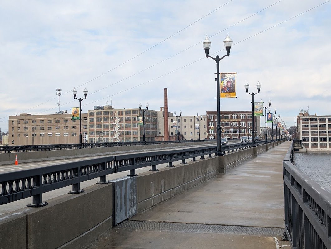 Winning and select other pieces from Woodlawn Arts Academy’s 2024 Student-Teacher Art Exhibit are now on display on the First Avenue Bridge between Sterling and Rock Falls. The 2025 exhibit opens Feb. 21, and voting will be available during the opening reception and on Facebook for the first two weeks of the exhibit.