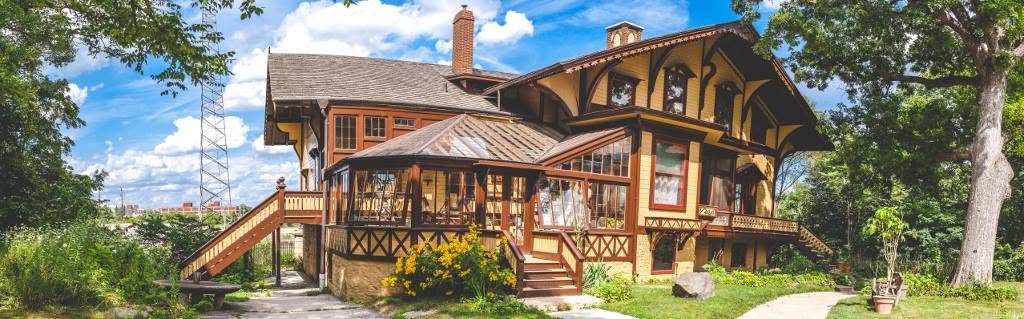 The Tinker Swiss Cottage is located at 411 Kent Street, Rockford.