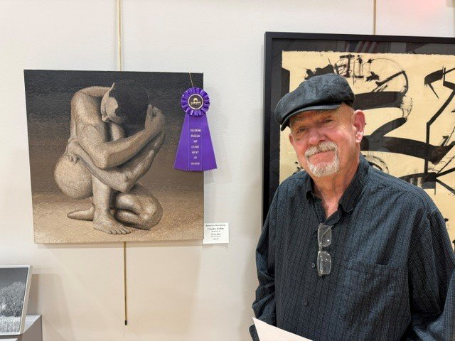 Best of Show winner Timothy Griffith for “Torrit Man.”  
